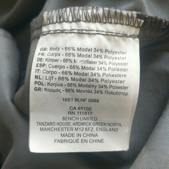 Bench Gray Clam Digger Pedal Pushers Capris S - Picture 5 of 6